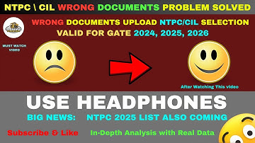 NTPC Document Verification Problem Solved | NTPC | CIL | PSU  #ntpc  #gate2024 #gate #ese #mining