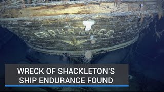 Wreck of Shackleton's ship Endurance found off Antarctica