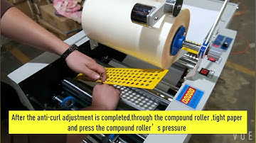 Photo/printing/paper lamination machine SMFM390E (foliarka)  double sided lamination