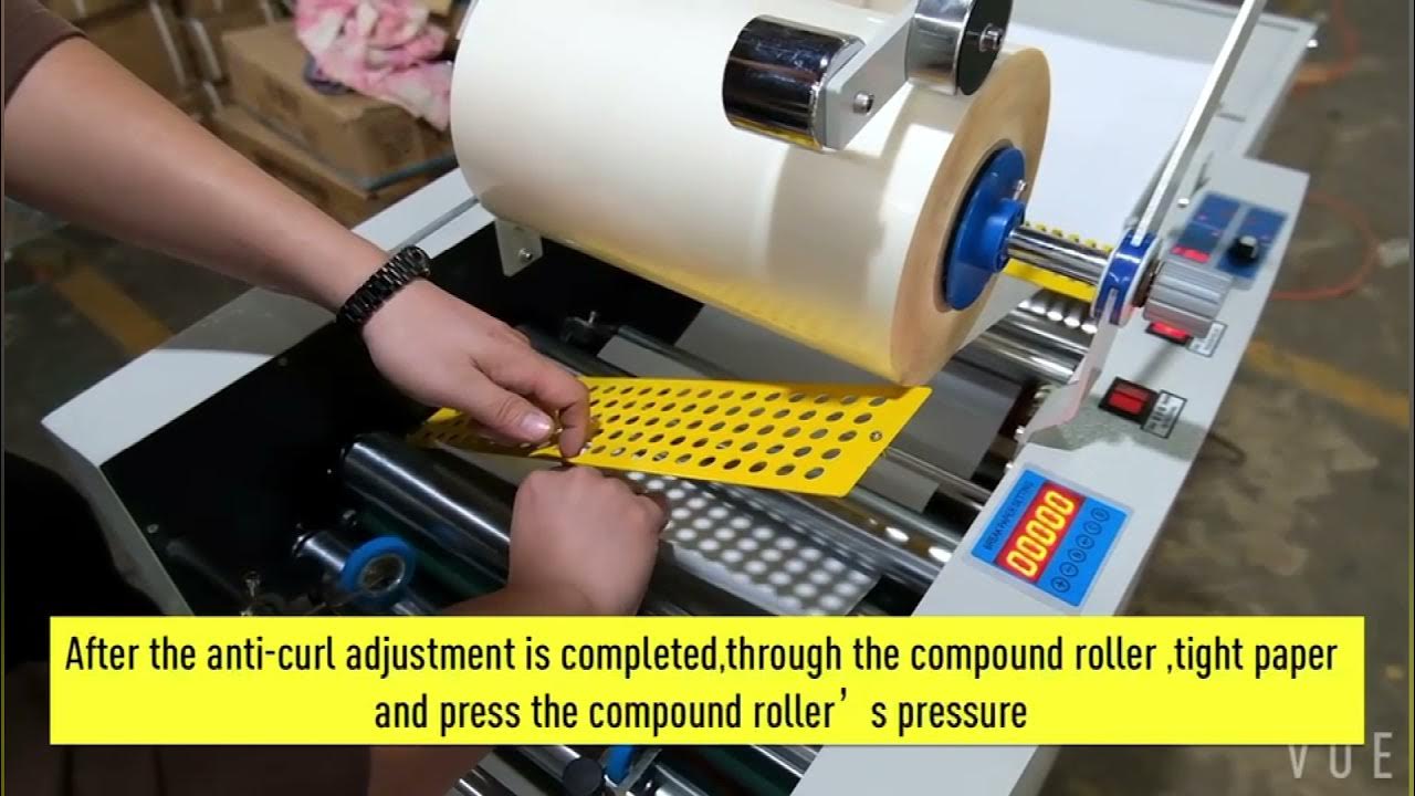 Photo/printing/paper lamination machine SMFM390E (foliarka) double