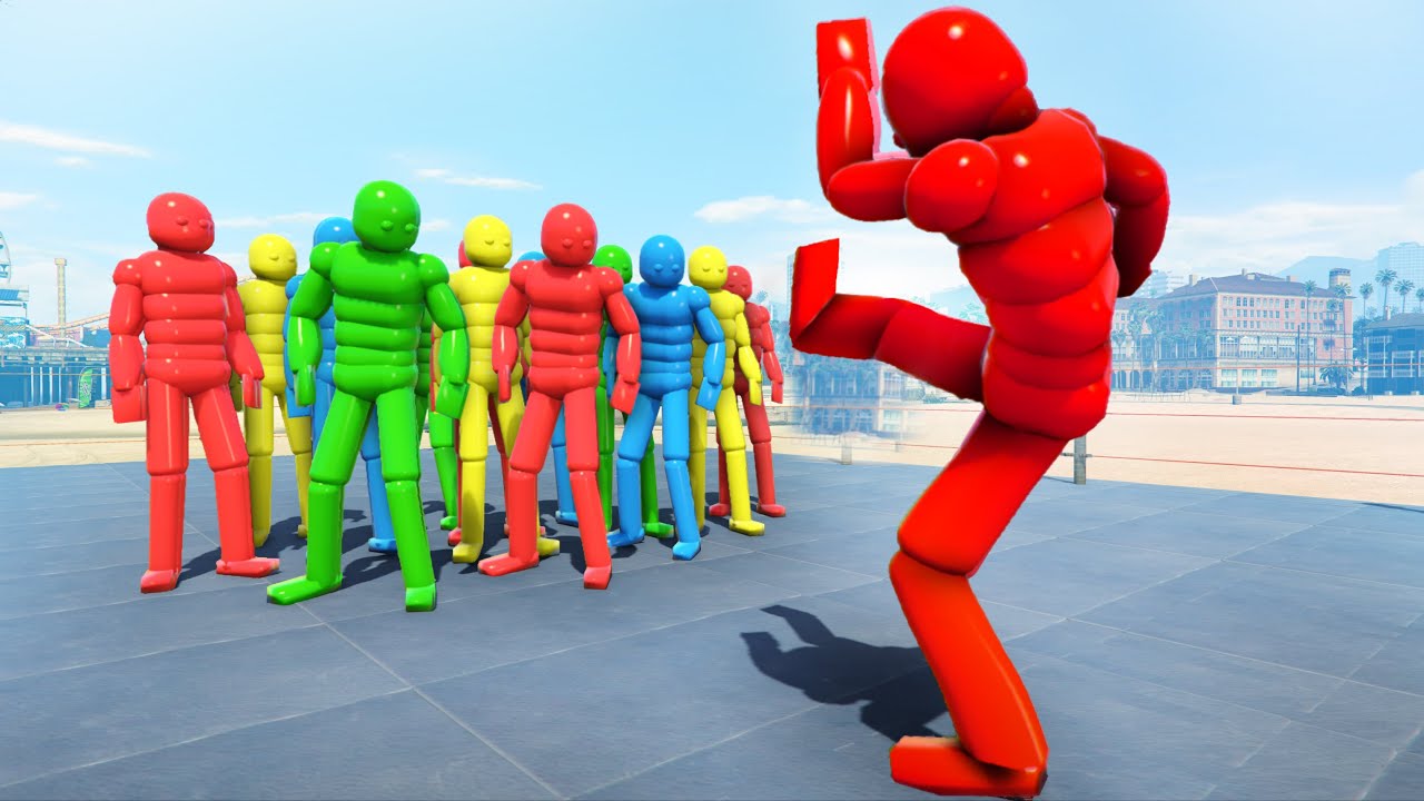 Euphoria Dude Megapunch Battle in the Ring • GTA 5