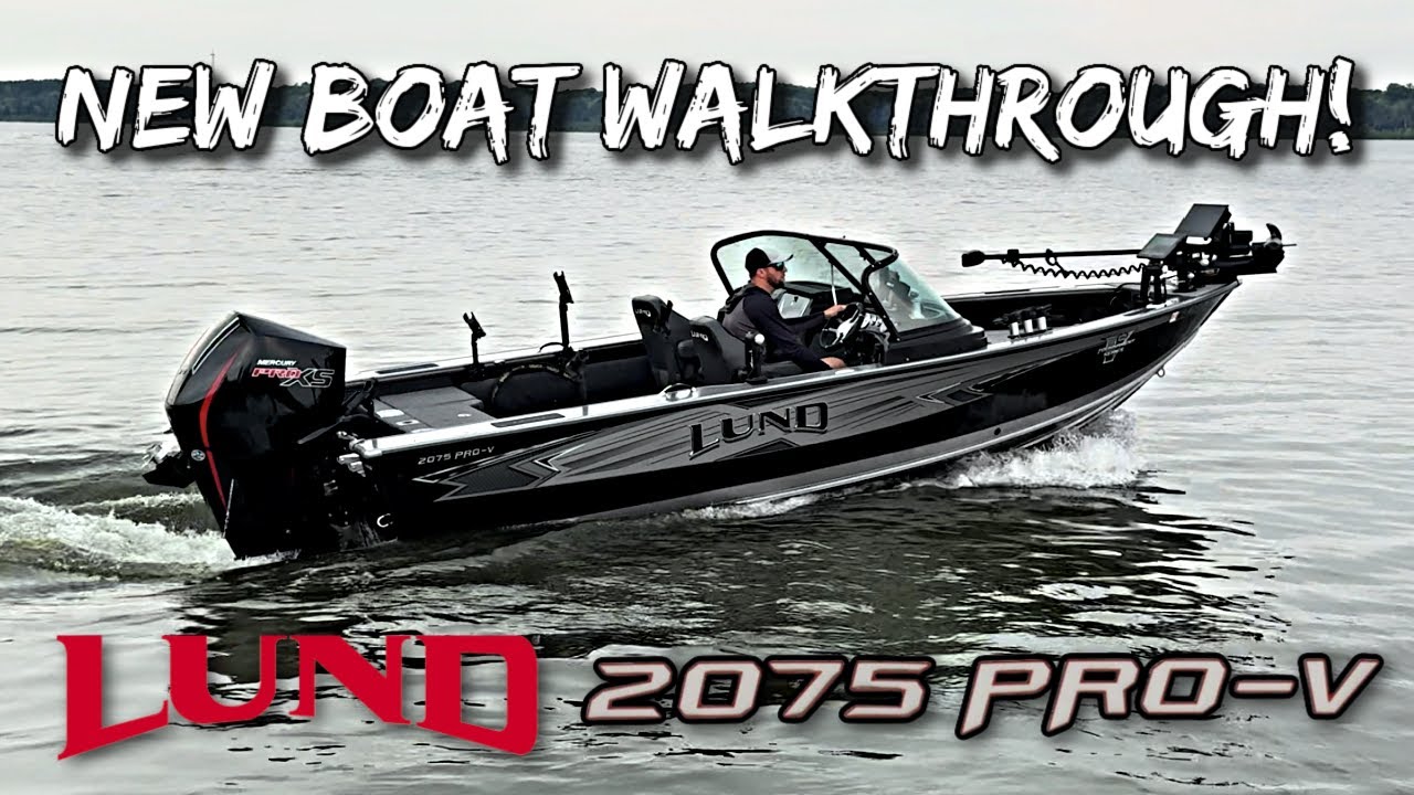 DREAM BOAT! 2025 Lund 2075 Pro-V w/ Mercury Pro XS 300 HP - Complete Walkthrough