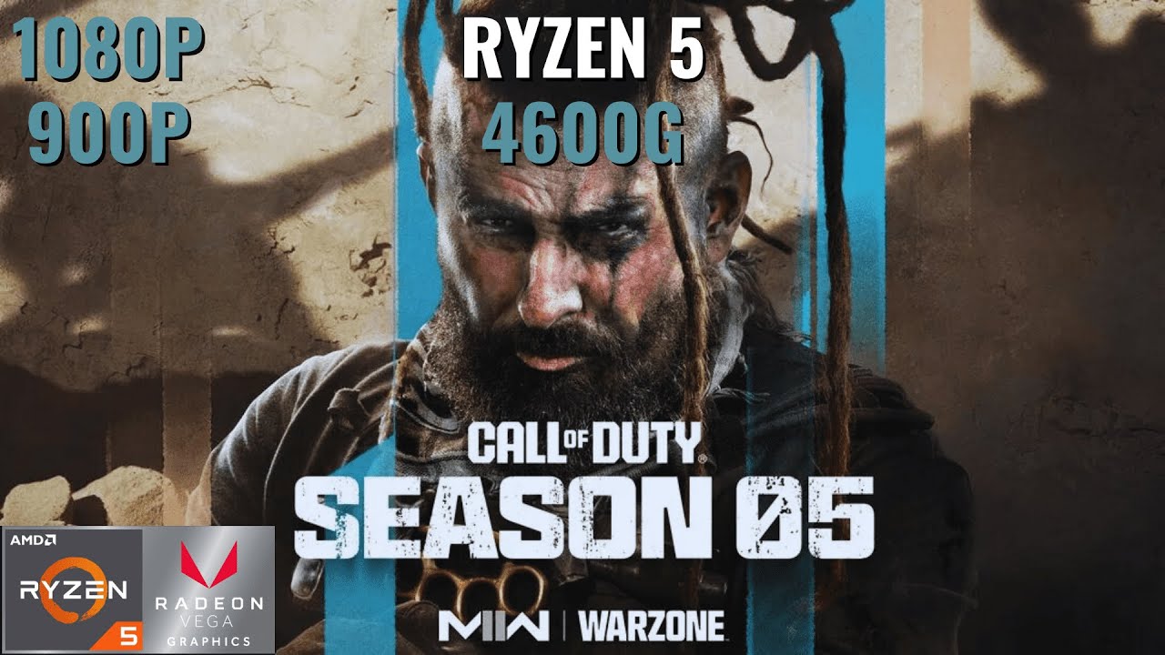 Vega Cod COD Warzone 2 Season 5 - Ryzen 5 4600g (Vega 7) - 16GB RAM - YouTube