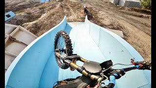 SHREDDING ABANDONED WATER PARK!! ( Varla Eagle One First Ride)