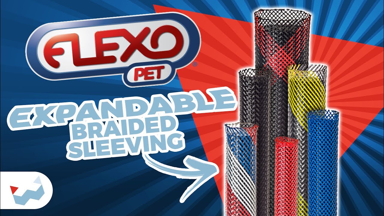 Flexo® PET Braided Sleeving 