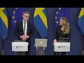 Energi och nringsminister ebba busch bjuder in till presstrff