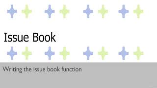 Issue Book In Python Project || python course Guide