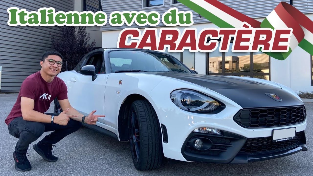 Abarth 124 ! Beaucoup de caractère !