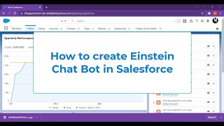 How to create Einstein Chat Bot in #Salesforce screenshot 3