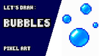Lets Draw: Bubbles | Pixel art speed art screenshot 3