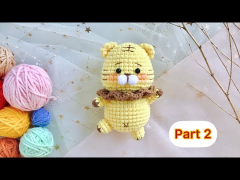 Video TIGER KEYCHAIN ???? (2/2) | Hướng Dẫn Móc Con Hổ Làm Móc... - youtube