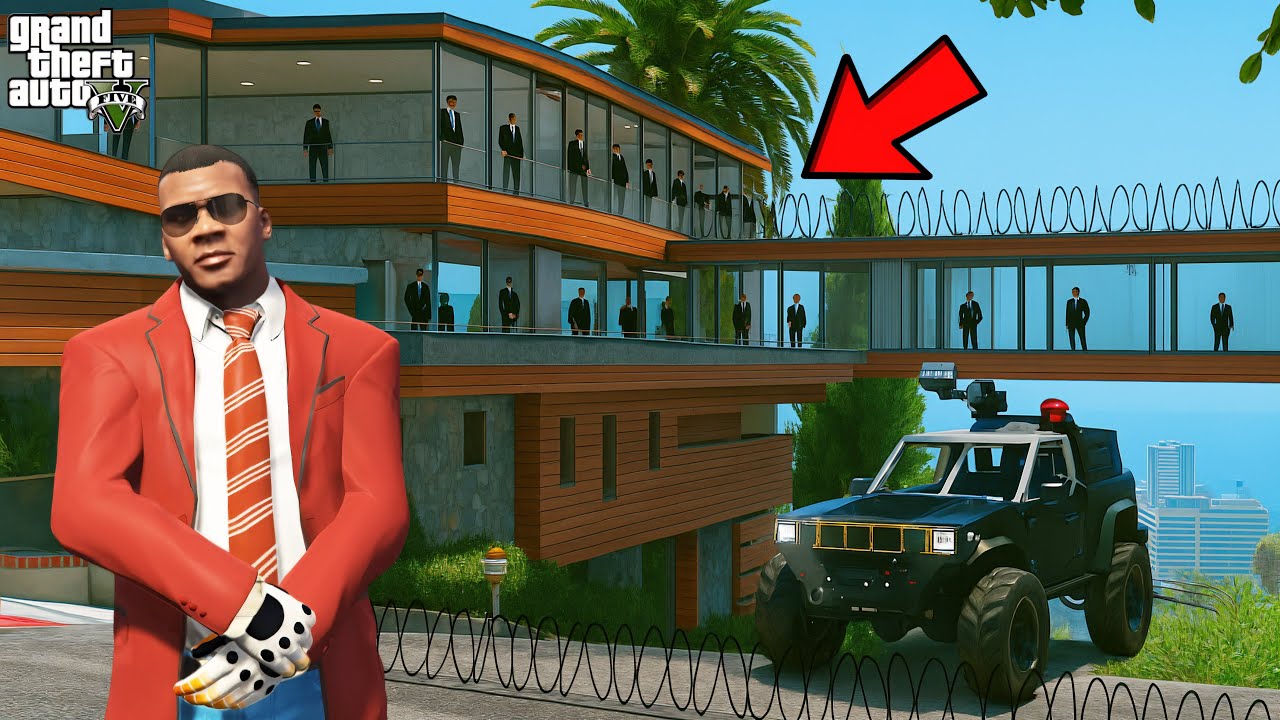 GTA 5 : Franklin Joins The Most Special Security Guard Job ! (GTA 5 Mods)