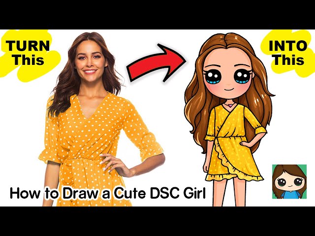 How to Draw a Tik Tok Cute E-girl 