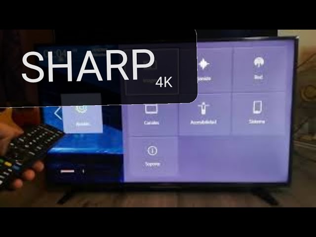  Sharp GB004WJSA - Mando a distancia universal para todos los  televisores Sharp, Smart TV : Electrónica