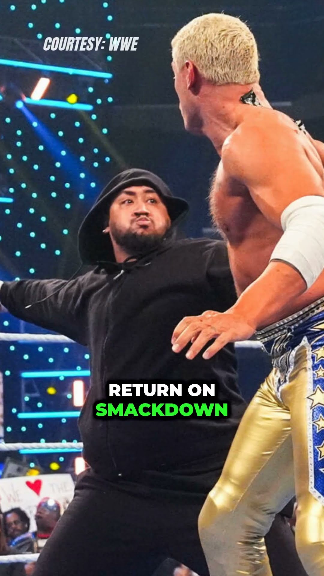 Rikishi Reacts to Solo’s Return! Trouble for Cody on the WrestleMania Road #WrestleMania #shorts