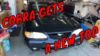 1997 Mustang Cobra: Convertible Top Replacement on a 19942004 Ford Mustang | DIY Guide