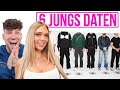 6 jungs blind daten  mit katharina amalia