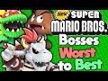 Ranking Every Boss in New Super Mario Bros