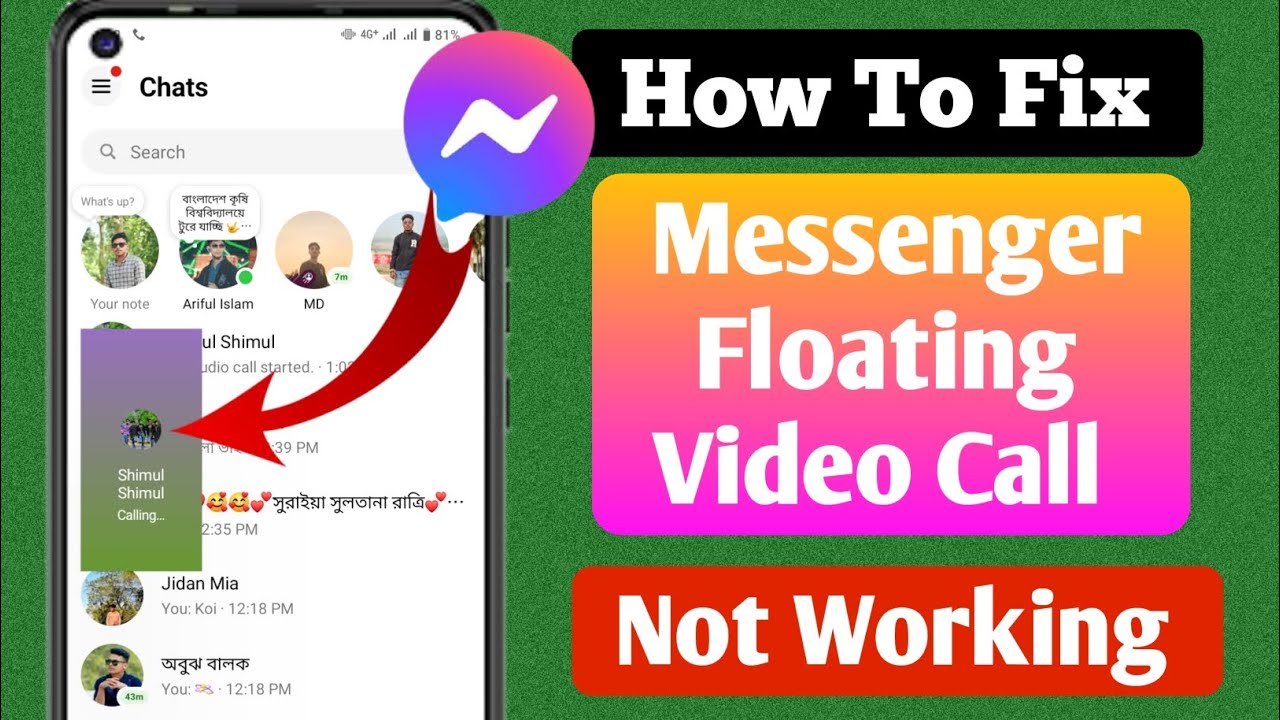 How to Fix Messenger Floating Video Call Not Working On 2025|| Solve floating video Call issue