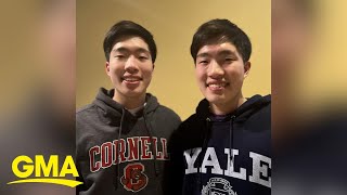 Fraternal twins named valedictorian and salutatorian at Long Island high school