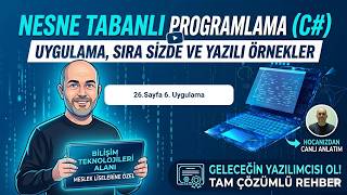 C# Nesne Tabanlı Programlama | Sayfa 26, Uygulama 6 (Adım Adım Çözüm)