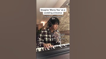 Thumbnail of Imagine 'Marry You' by Bruno Mars as a wedding entrance?!?!