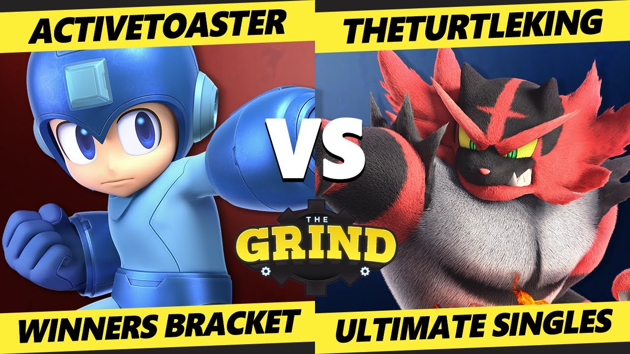 The Grind 141 Winners Bracket Activetoaster (Mega Man) Vs. TheTurtleKing (Incineroar) Smash Ultimate