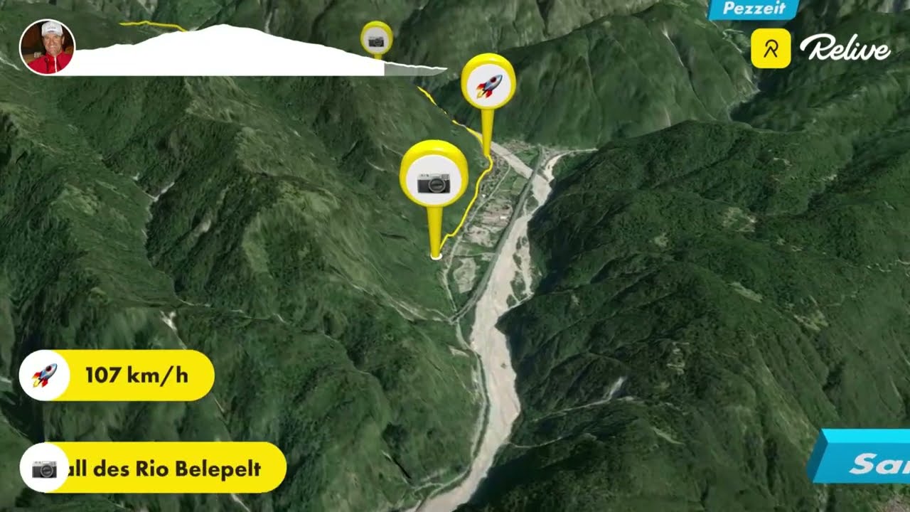 Ciclovia Alpe Adria Radweg Tag 4 Finkenstein am Faaker See Gasthof Feichter nach Carnia Hotel Carina