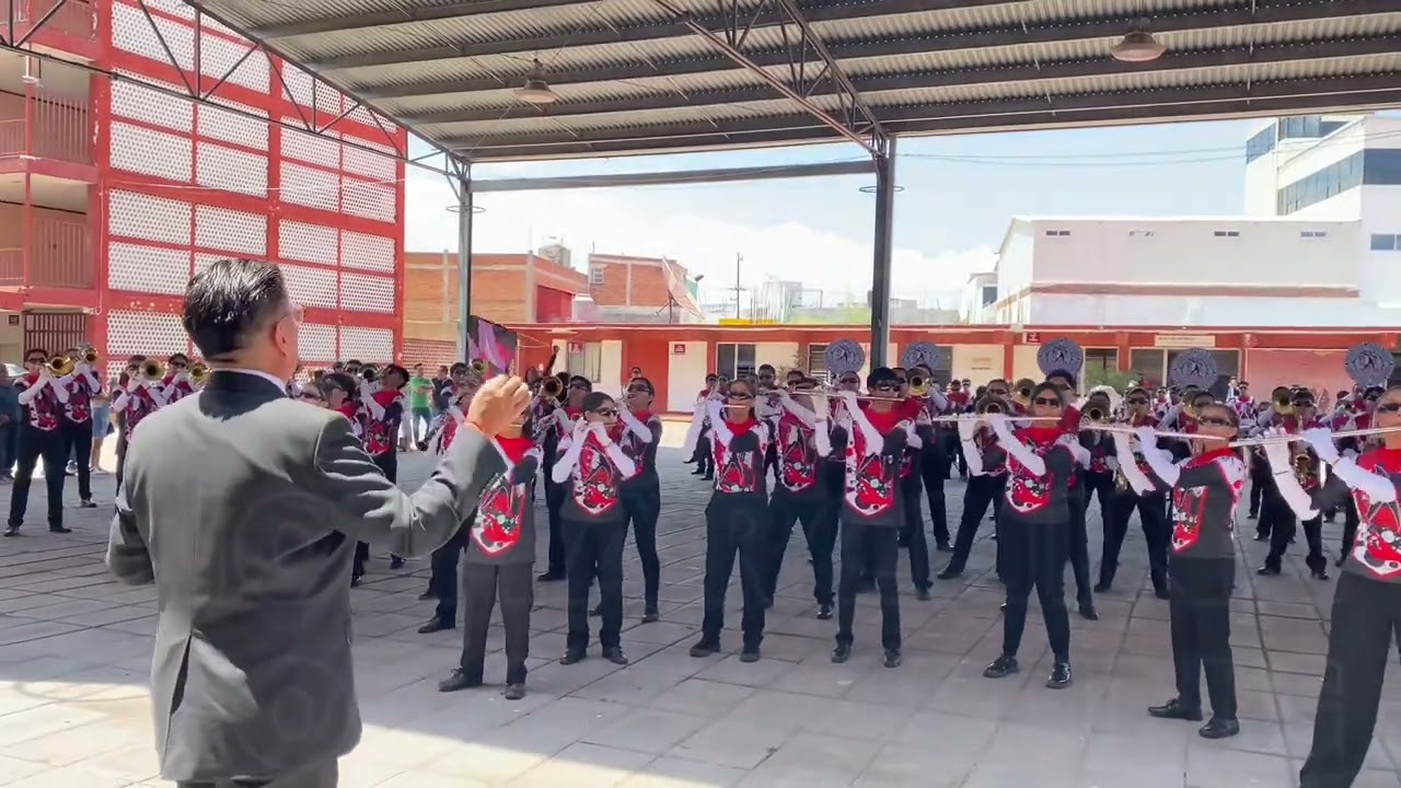 All Star Marching Band México ( presentación a presidentes de pasadena)