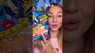 Eating Flying Saucer Sourest Candies