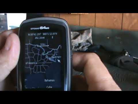 Handheld GPS Garmin 64st  review