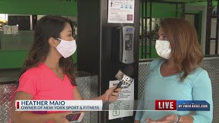 Gyms allowed to reopen in New York State, first day open