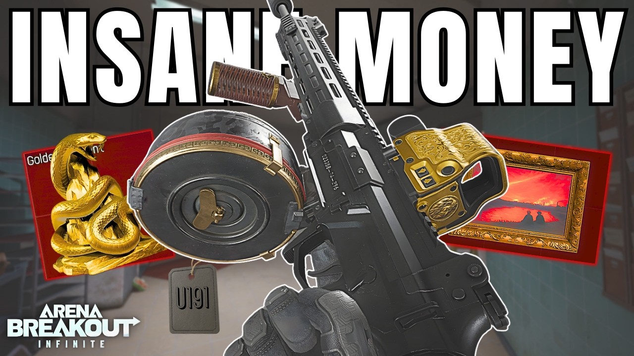 AIRPORT IS WHERE YOU MAKE INSANE MONEY  | Arena Breakout Infinite