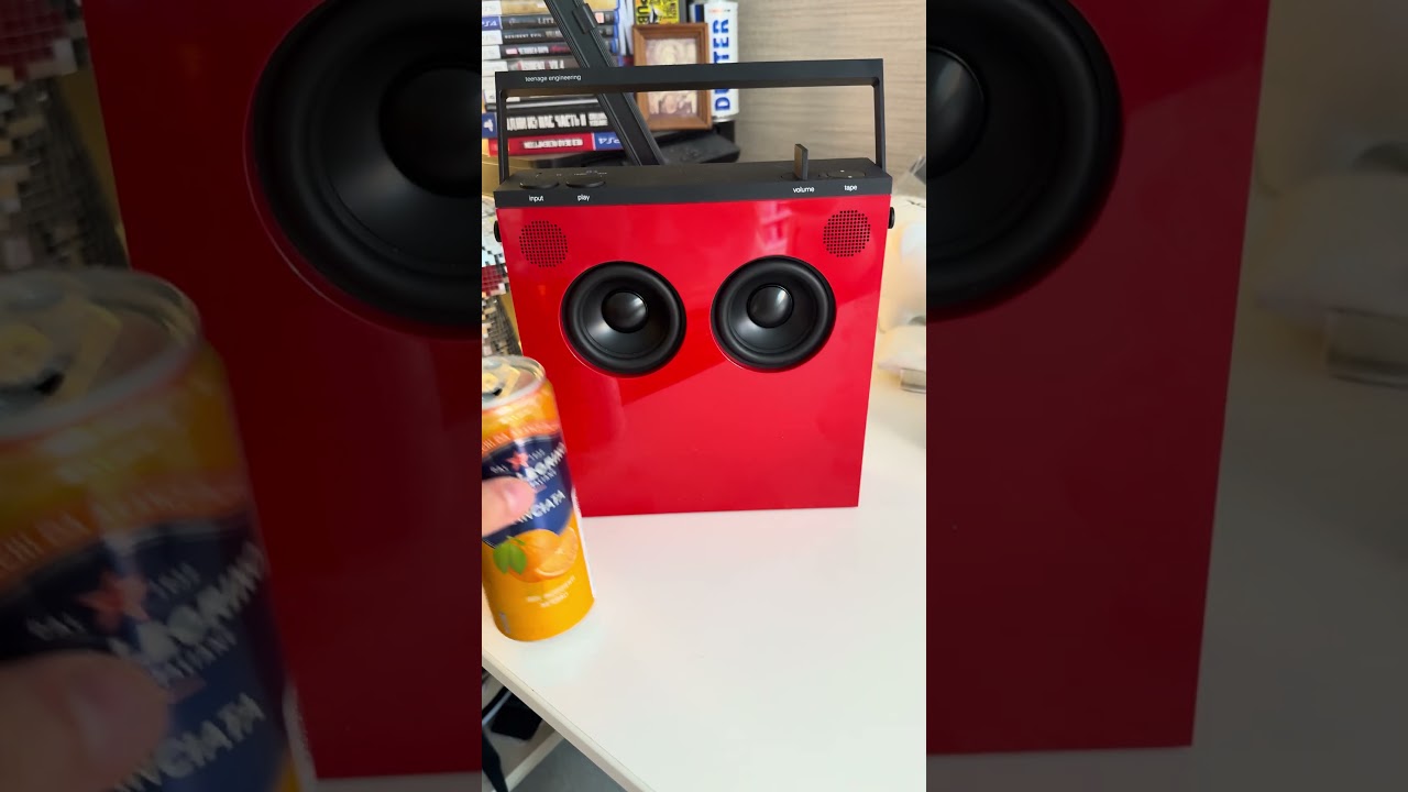 disc mode на колонке OB-4 от teenage engineering