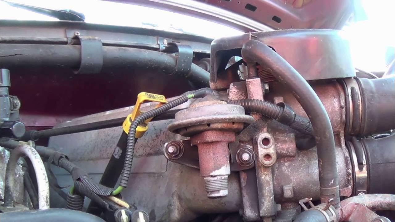 How to Repair a Leaking EGR Tube YouTube