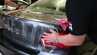 Wrapping A BMW Trunk | PPF | Clear Bra