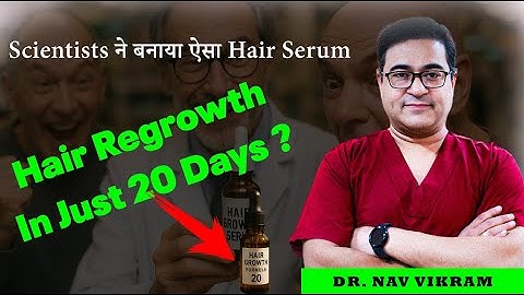 Did Scientists at Taiwan University Just Discover a 20-Day Hair Regrowth Serum?
