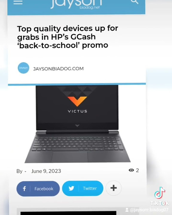 Top quality devices up for grabs in HP’s GCash ‘backtoschool’ promo