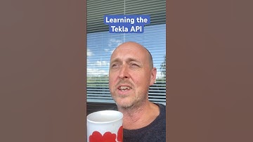 Learning the Tekla API #teklastructures #tekla #teklastructure