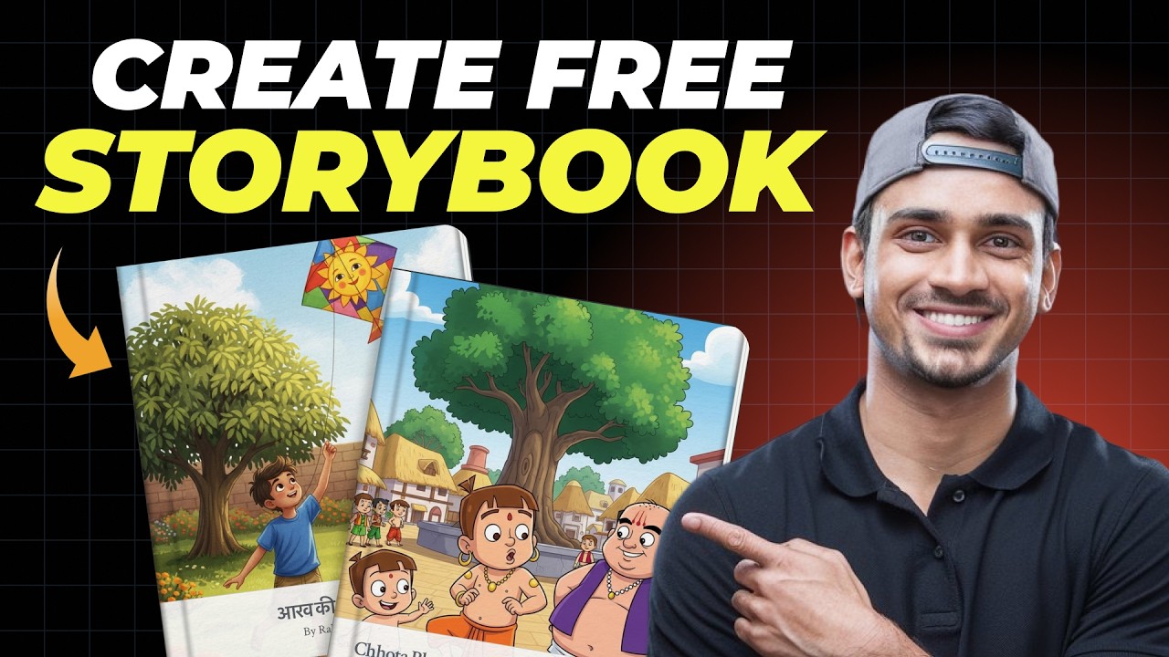 Create Kids Storybook with AI in MINUTES for FREE 📚 (Using Google ...