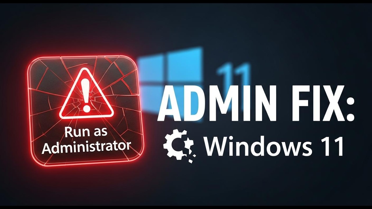 How To Fix Run As Administrator Not Working In Windows 11 UAC Prompt ...