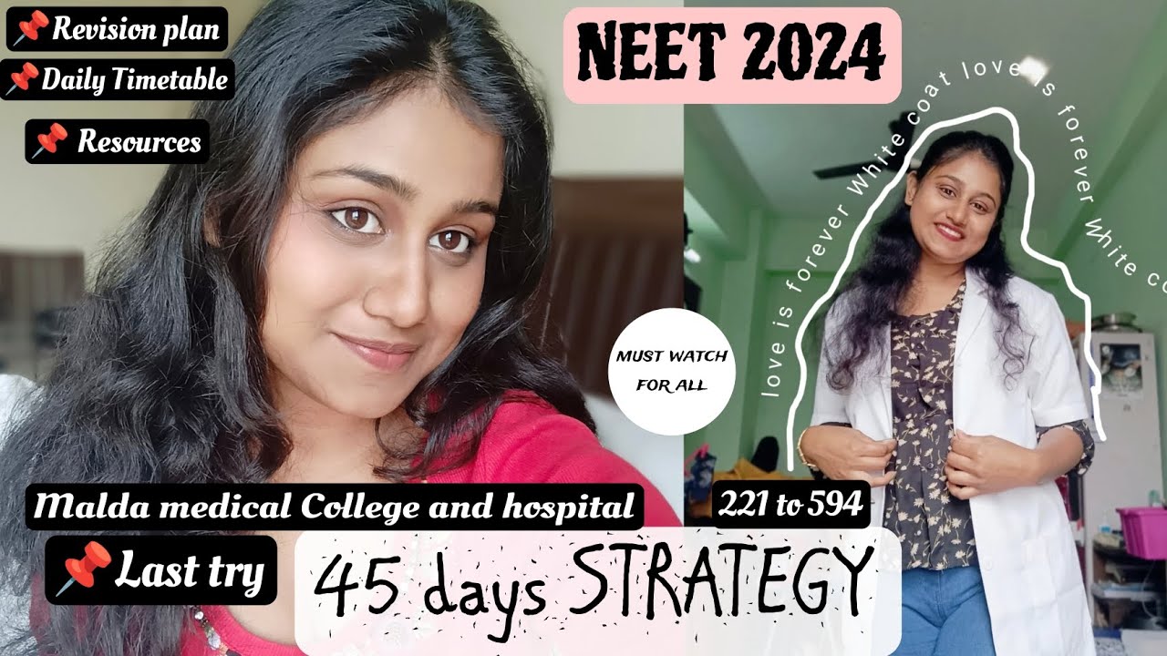 Last 45 Days strategy 🔥 A complete 💯 video for your NEET PREPARATION ...