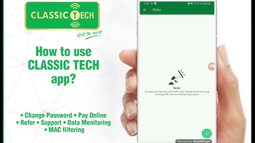 How to use updated classic tech App.