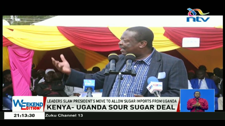 Western leaders slam Uhuru-Museveni deal on sugar imports from Uganda