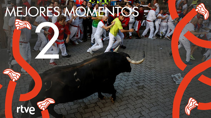 MEJORES MOMENTOS del segundo encierro de San Fermín 2022 | Toros de Fuente Ymbro