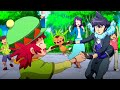 Alain dances for first time ! 😅 | Pokemon XY Rare Momments | Pokemon in Hindi | Pokemon Season 19