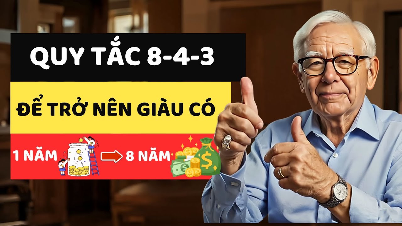 Quy tắc 8-4-3: Tăng tốc tích lũy tài sản và làm giàu nhanh – dù bạn bắt đầu muộn