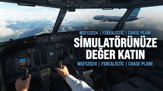 Simulatörünüze Değer Katın Rkfsreali̇sti̇c Req. Chase Plane. Fi̇zi̇k - Efekt - Ses Msfs2024