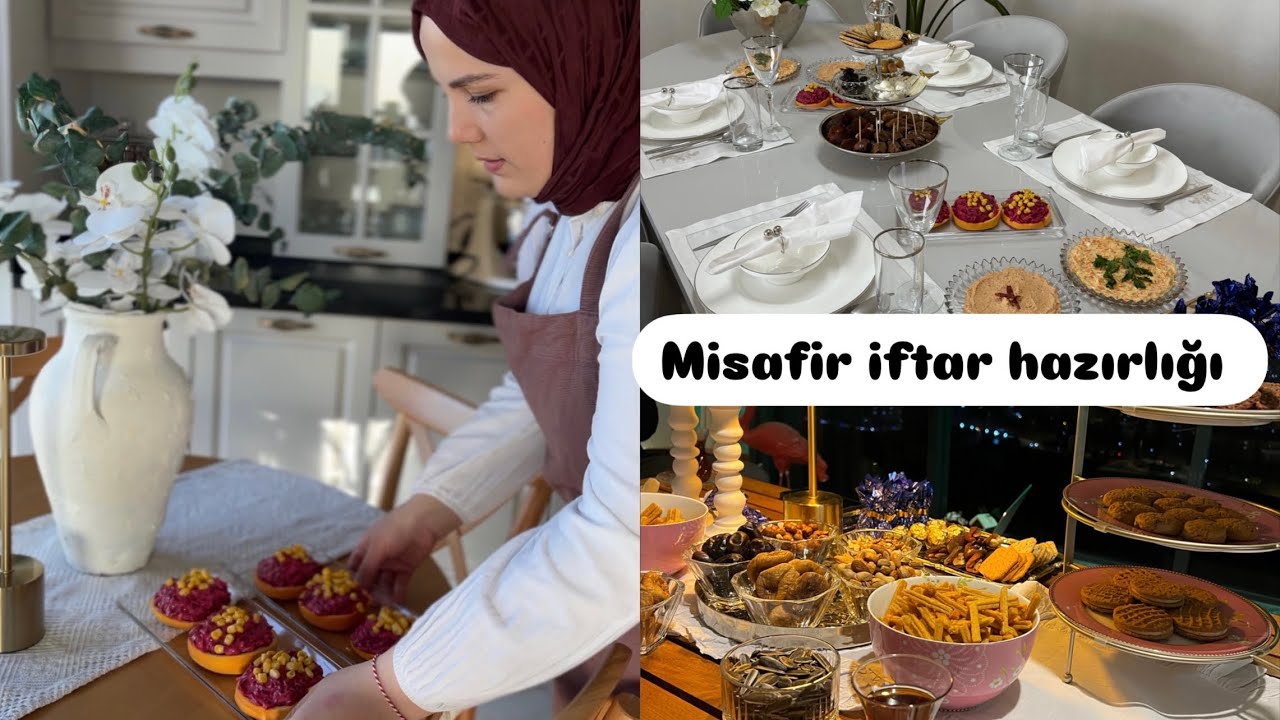 BEYZA & BURAK ŞAHİN’i İFTARA DAVET ETTİK, Misafir hazırlığı, Pancar meze, Humus,