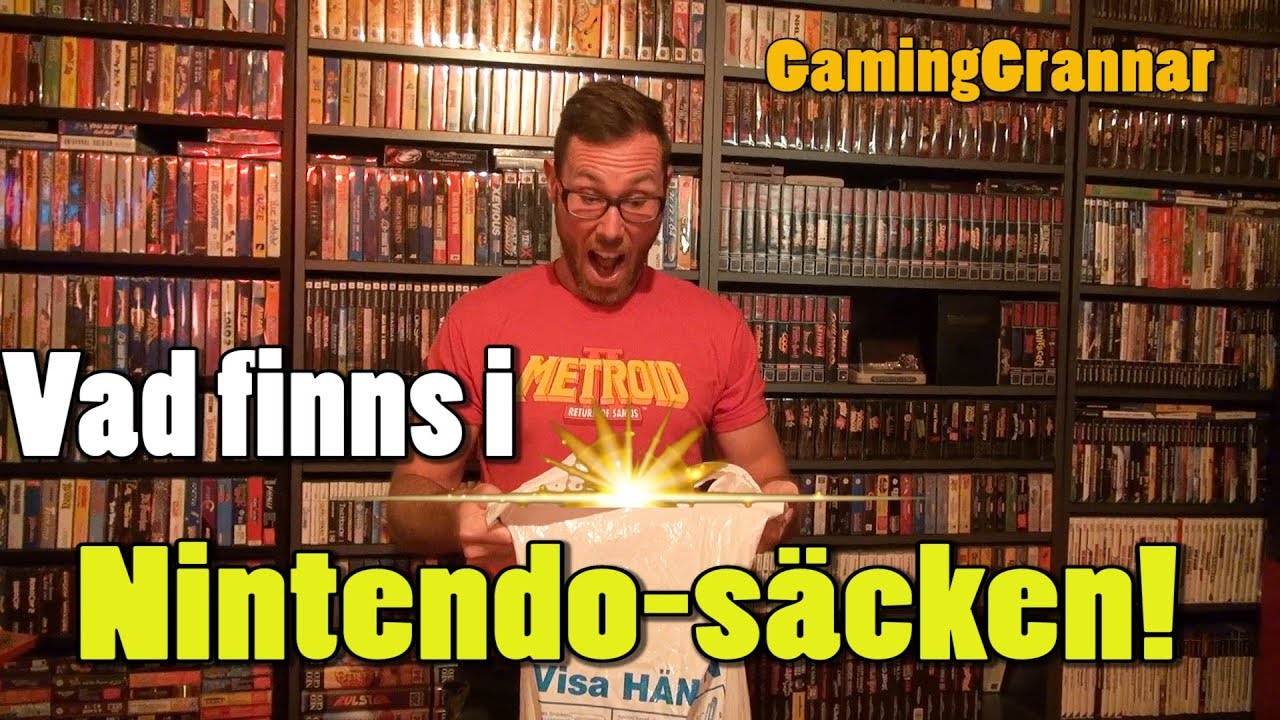 Vad finns i Nintendo-säcken!